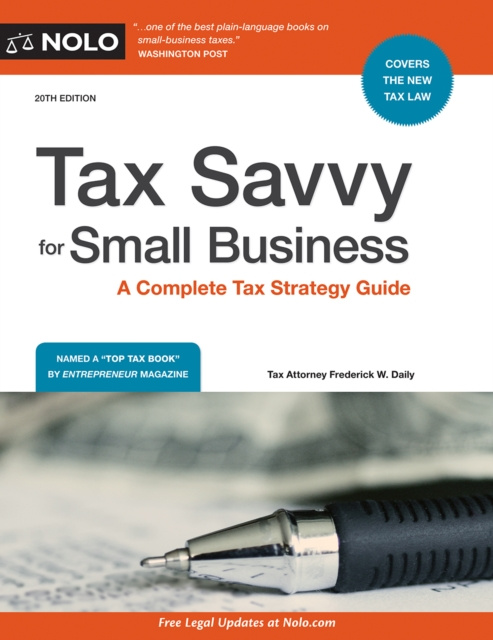 E-book Tax Savvy for Small Business Frederick W. Daily