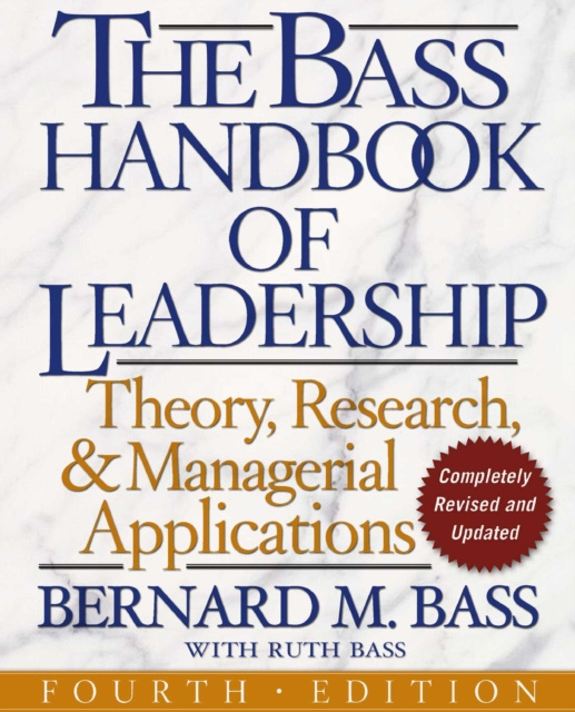 E-Book Bass Handbook of Leadership Bernard M. Bass
