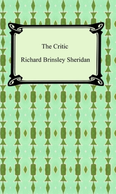 E-knjiga Critic Richard Brinsley Sheridan