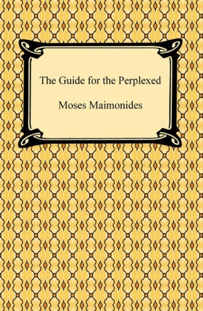 E-book Guide for the Perplexed Moses Maimonides