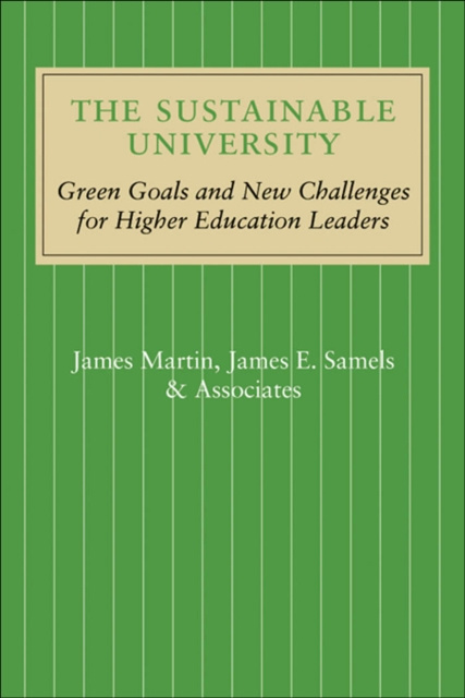 E-book Sustainable University James Martin