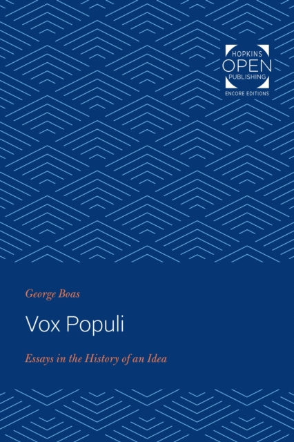E-knjiga Vox Populi George Boas