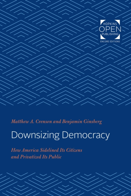 E-kniha Downsizing Democracy Matthew A. Crenson