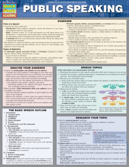 E-könyv Public Speaking Inc. BarCharts