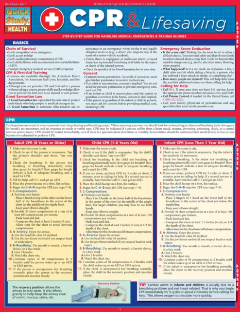 E-Book Cpr & Lifesaving Shirley A Jones