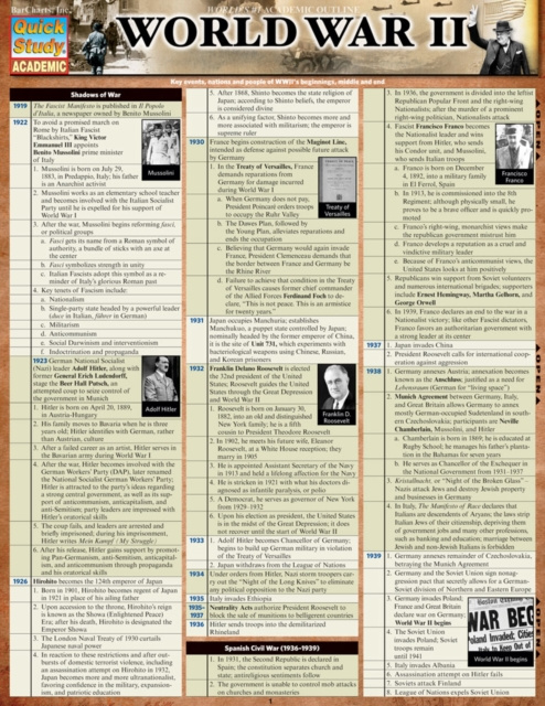 E-knjiga World War II Inc. BarCharts