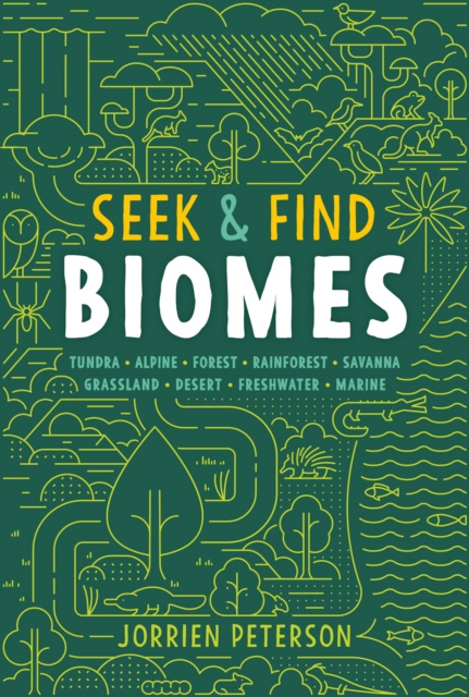 E-knjiga Seek & Find Biomes Jorrien Peterson