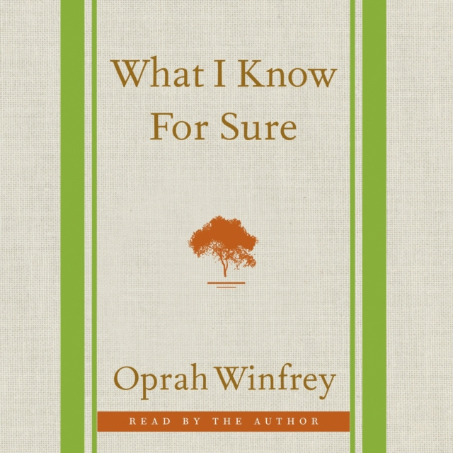 Audiokniha What I Know For Sure Oprah Winfrey