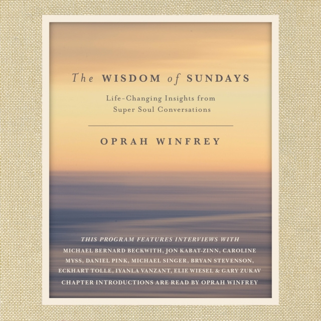 Audiokniha Wisdom of Sundays Oprah Winfrey