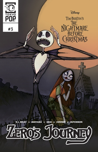 E-kniha Disney Manga: Tim Burton's The Nightmare Before Christmas -- Zero's Journey Issue #03 D.J. Milky