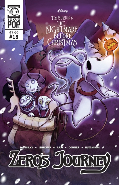 E-kniha Disney Manga: Tim Burton's The Nightmare Before Christmas - Zero's Journey, Issue #18 D.J. Milky