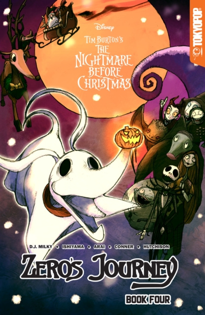 E-kniha Disney Manga: Tim Burton's The Nightmare Before Christmas - Zero's Journey, Book 4 D.J. Milky