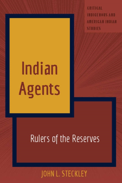 E-book Indian Agents Steckley John L. Steckley