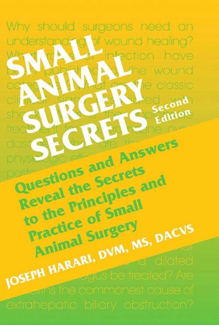 E-kniha Small Animal Surgery Secrets E-Book Joseph Harari