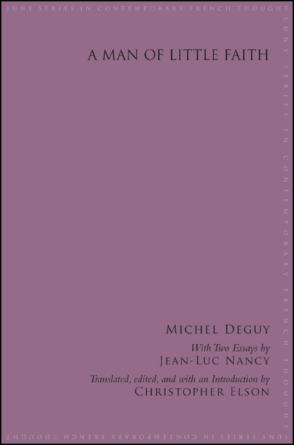 E-Book Man of Little Faith Michel Deguy