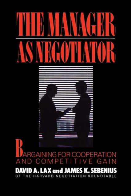 Libro electrónico Manager as Negotiator David A. Lax