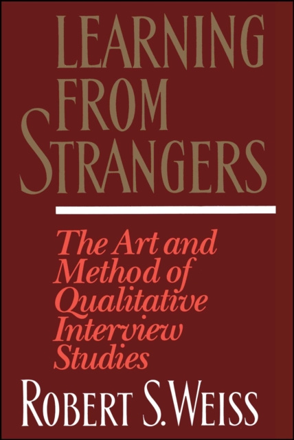 E-book Learning From Strangers Robert S. Weiss