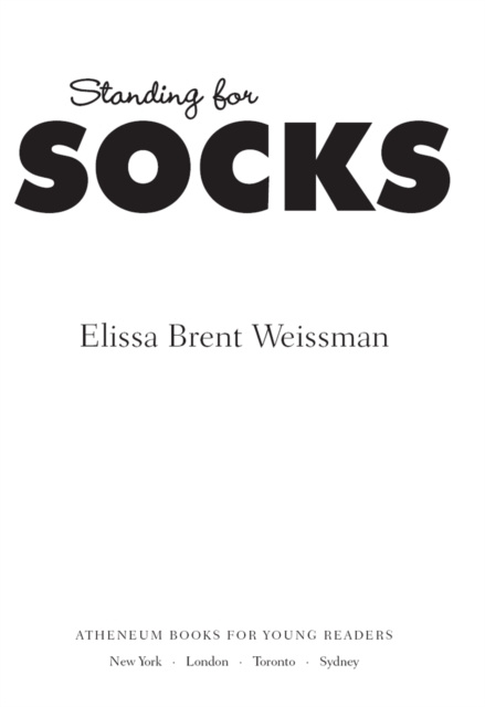 E-kniha Standing for Socks Elissa Brent Weissman