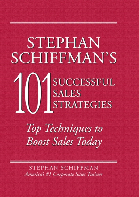 E-kniha Stephan Schiffman's 101 Successful Sales Strategies Stephan Schiffman