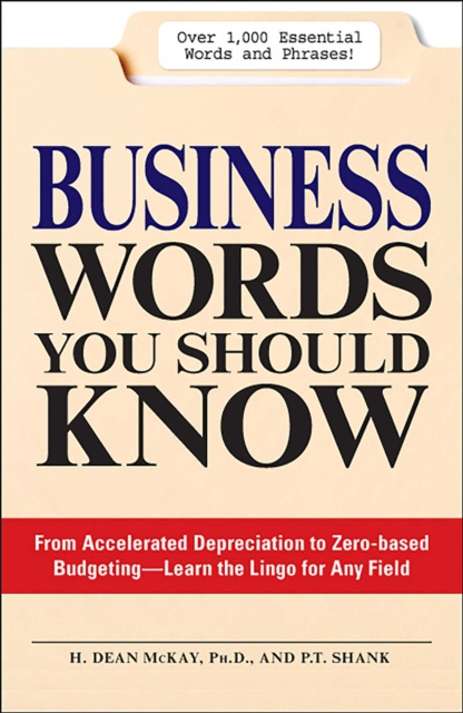 E-kniha Business Words You Should Know H. Dean McKay