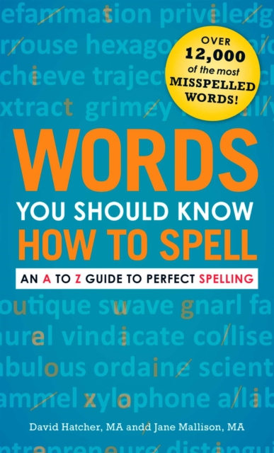 E-book Words You Should Know How to Spell David Hatcher