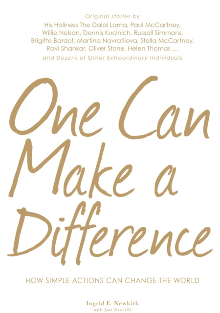 E-book One Can Make a Difference Ingrid Newkirk