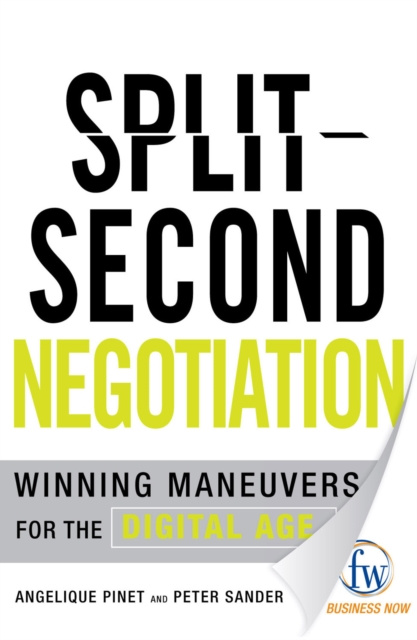 E-könyv Split-Second Negotiation Angelique Pinet