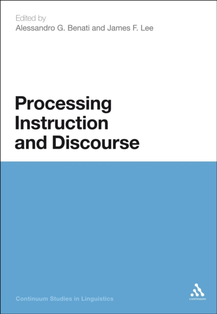 E-knjiga Processing Instruction and Discourse Benati Alessandro G. Benati