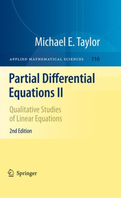 E-knjiga Partial Differential Equations II Michael E. Taylor