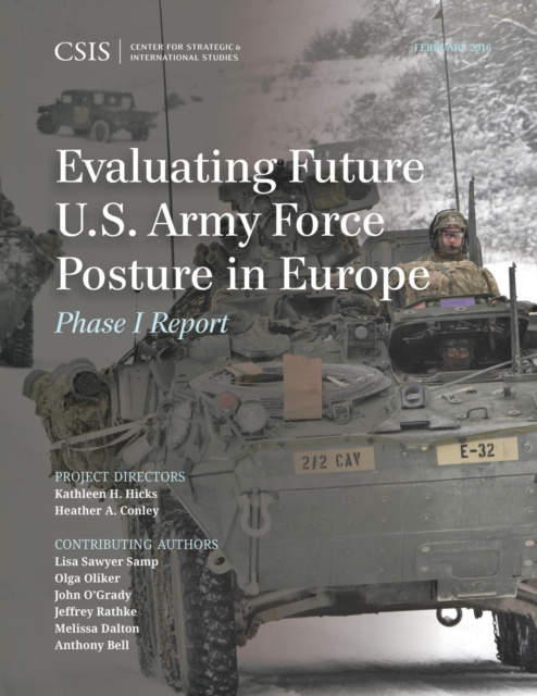E-knjiga Evaluating Future U.S. Army Force Posture in Europe Kathleen H. Hicks