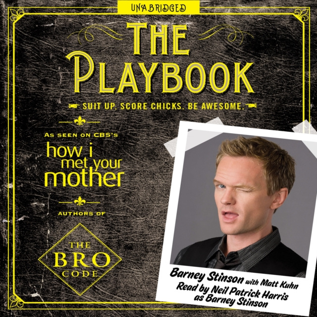 Audiokniha Playbook Barney Stinson