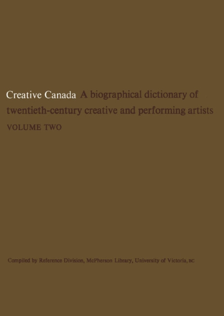 E-knjiga Creative Canada Reference Division McPherson Library University of Victoria