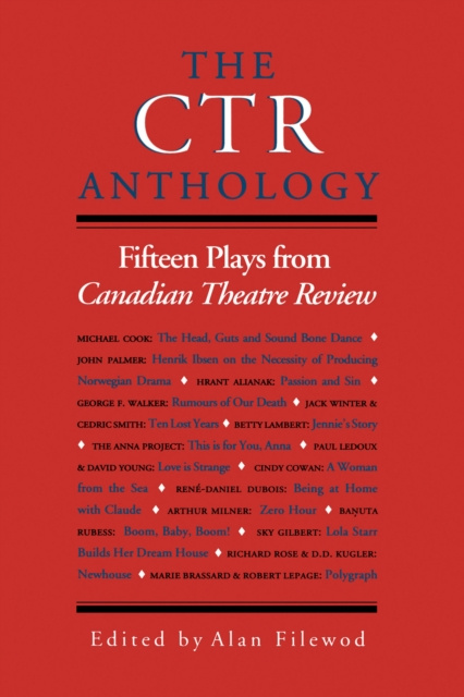 E-knjiga CTR Anthology Alan Filewod
