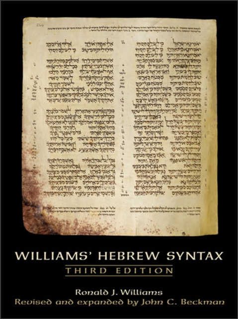 E-book Williams' Hebrew Syntax (3rd Edition) John C. Beckman