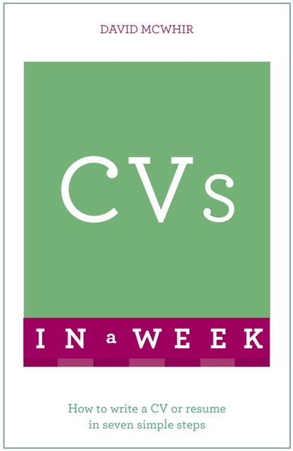 E-knjiga CVs In A Week David McWhir
