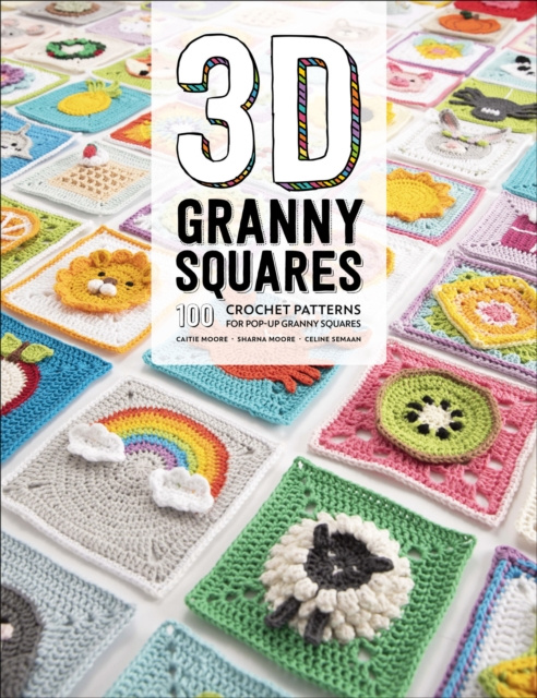 E-kniha 3D Granny Squares Caitie Moore
