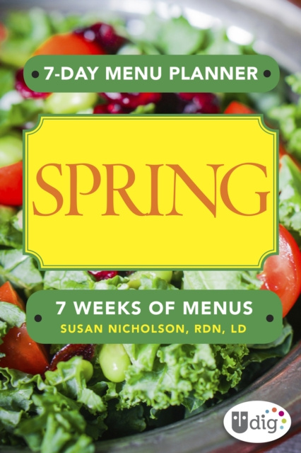 E-knjiga 7-Day Menu Planner: Spring Susan Nicholson