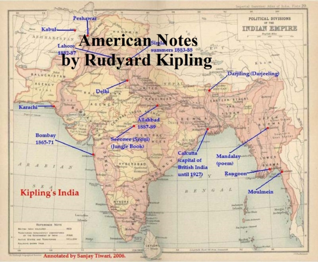 E-knjiga American Notes Rudyard Kipling