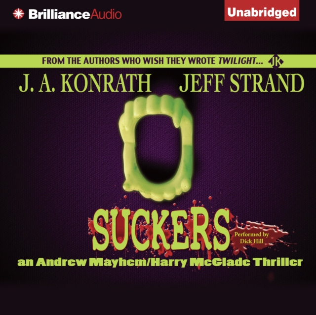 Audiobook Suckers J. A. Konrath