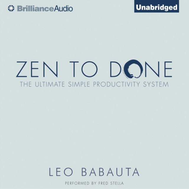 Audiokniha Zen to Done Leo Babauta