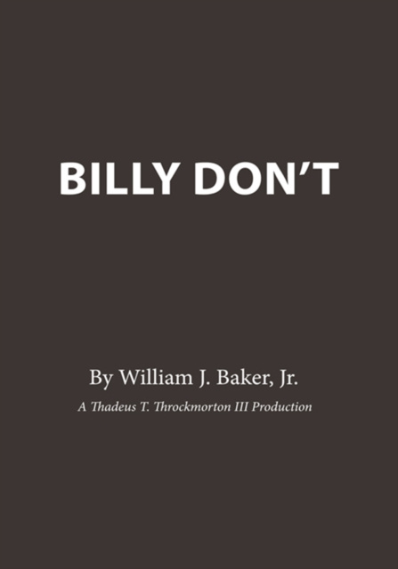 E-knjiga Billy Don'T William J. Baker Jr.