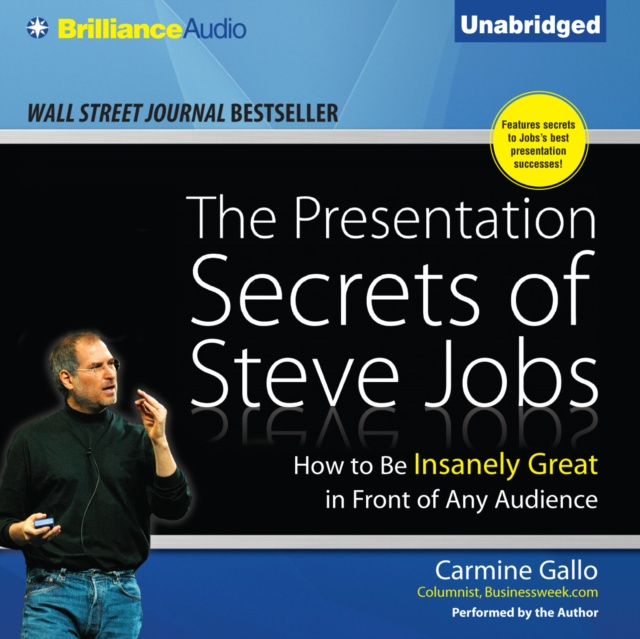 Audiokniha Presentation Secrets of Steve Jobs Carmine Gallo