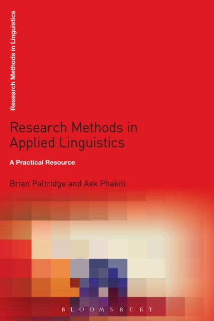 E-knjiga Research Methods in Applied Linguistics Paltridge Brian Paltridge