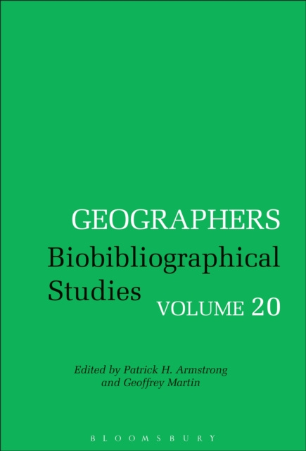 Libro electrónico Geographers Armstrong Patrick H. Armstrong