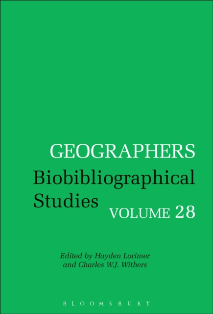 E-Book Geographers Withers Charles W. J. Withers