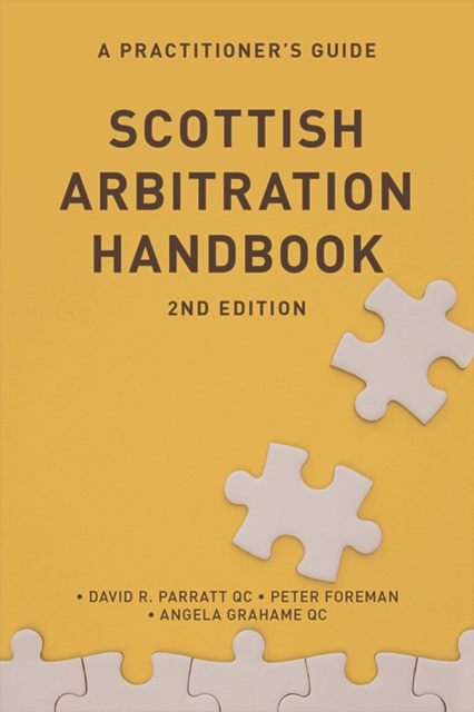 E-book Scottish Arbitration Handbook David R. Parratt