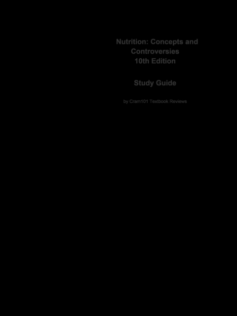 E-book Nutrition, Concepts and Controversies CTI Reviews