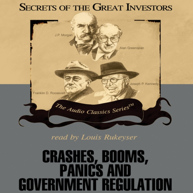 Audiokniha Crashes, Booms, Panics, and Government Regulation Robert Sobel