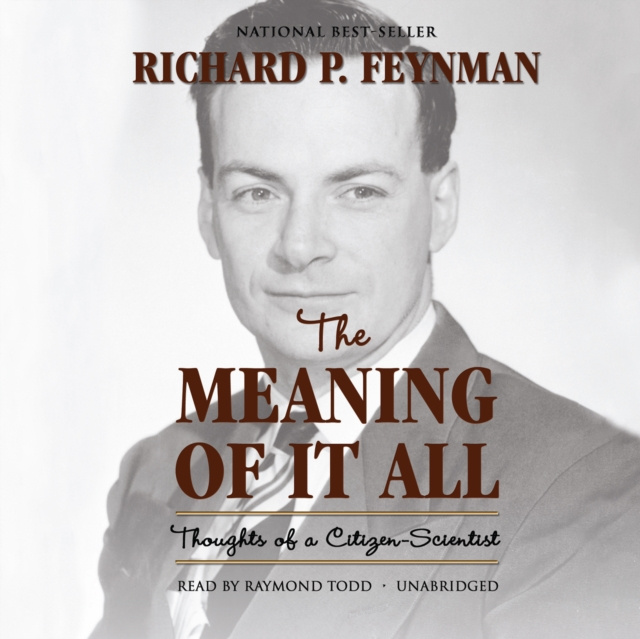 Audiokniha Meaning of It All Richard P. Feynman