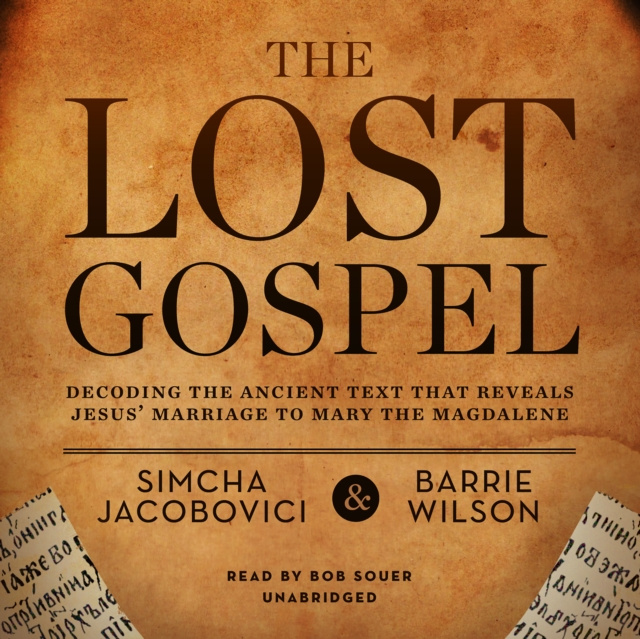 Audiokniha Lost Gospel Simcha Jacobovici
